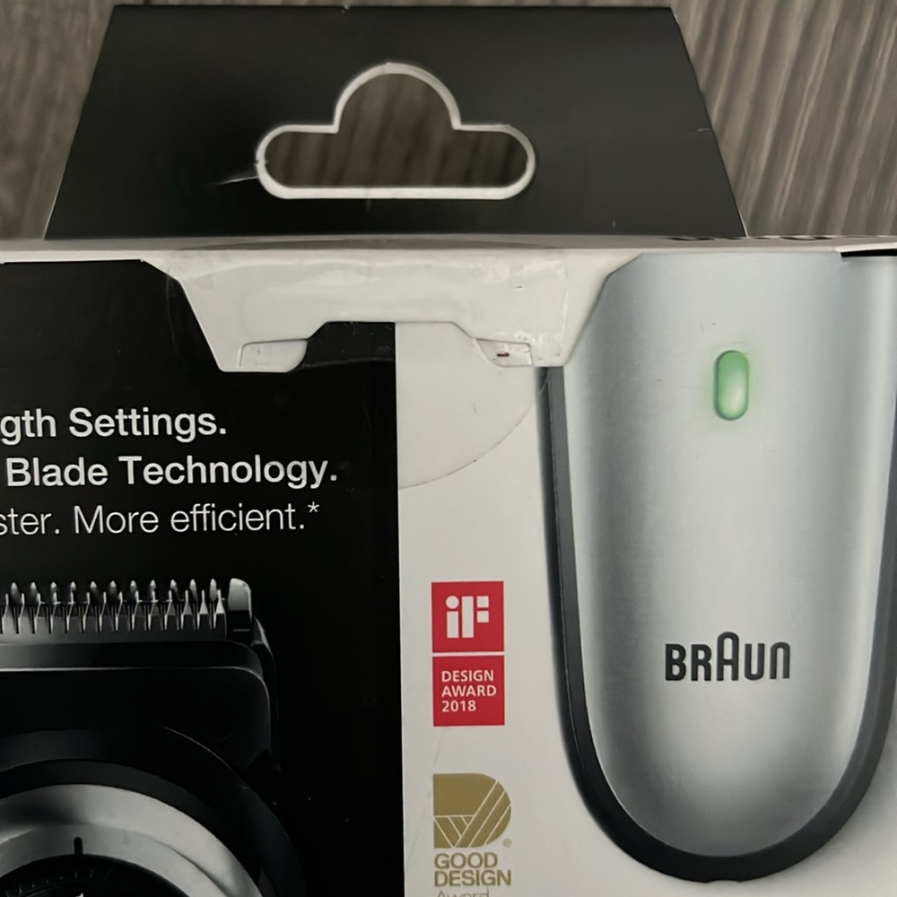 Braun Black and Silver Grooming Tool with 39 Length Settings New In Box - Picture 5 of 5